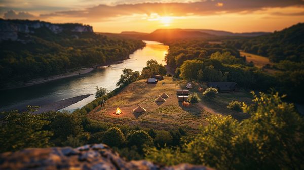 Découvrez le charme du camping dordogne à trémolat
